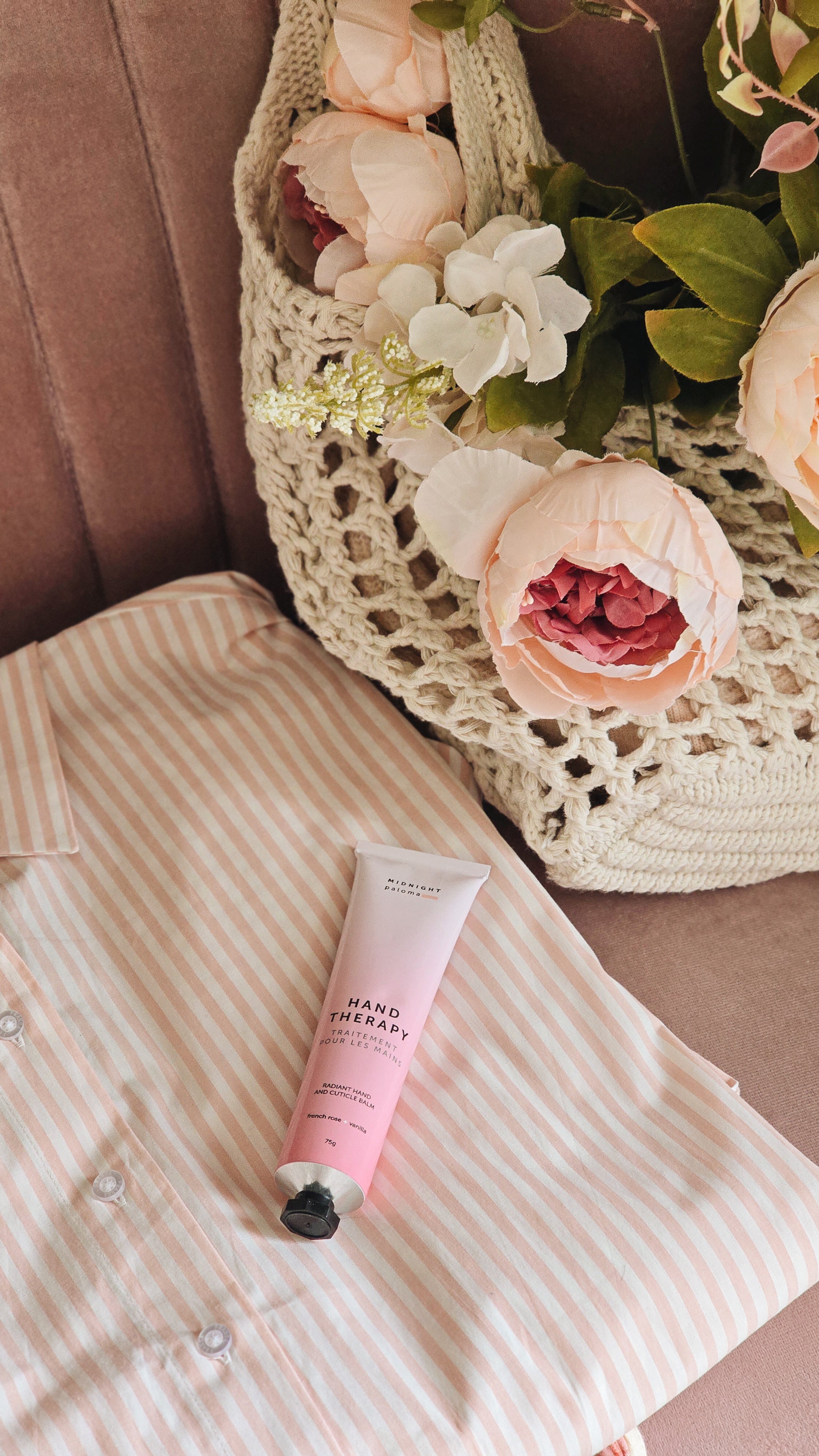 NEW! Hand Therapy - French Rose + Vanilla