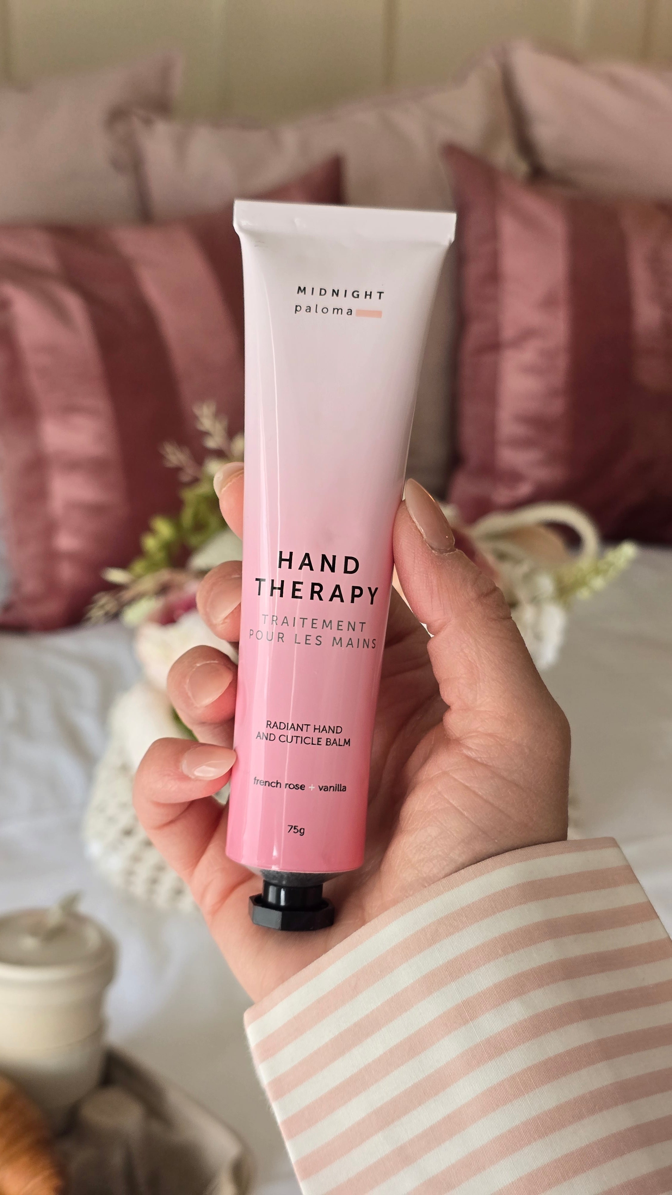 NEW! Hand Therapy - French Rose + Vanilla