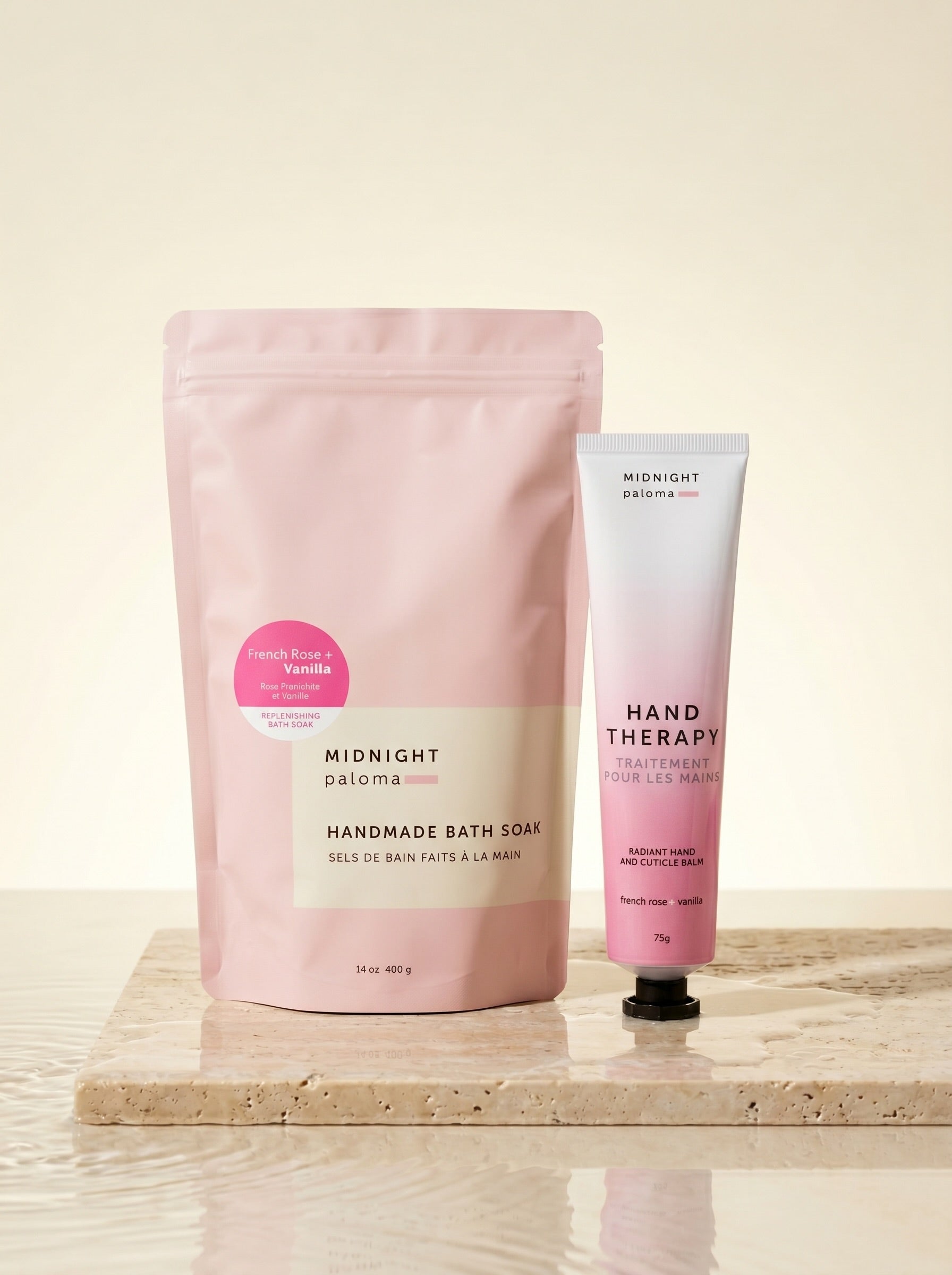 NEW! French Rose + Vanilla Duo
