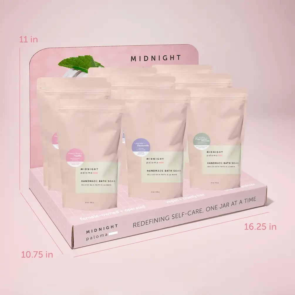 WS Bath Soak Bundle (Core Collection) + Display Unit