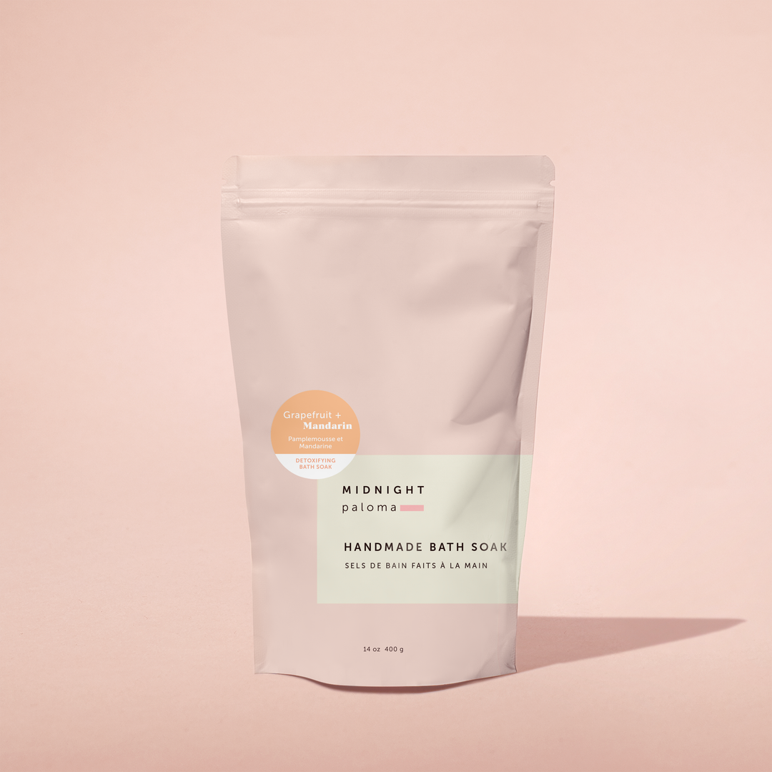NEW 2025 FORMAT Grapefruit + Mandarin Detoxifying Bath Soak
