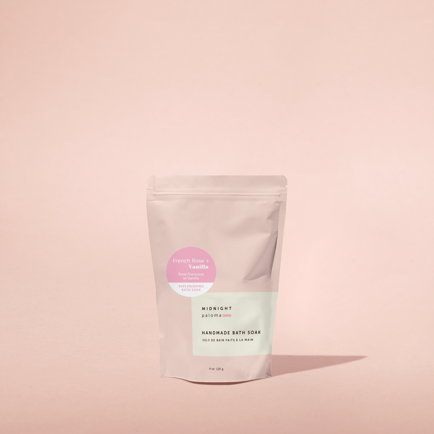 NEW 2025 FORMAT French Rose + Vanilla Replenishing Bath Soak