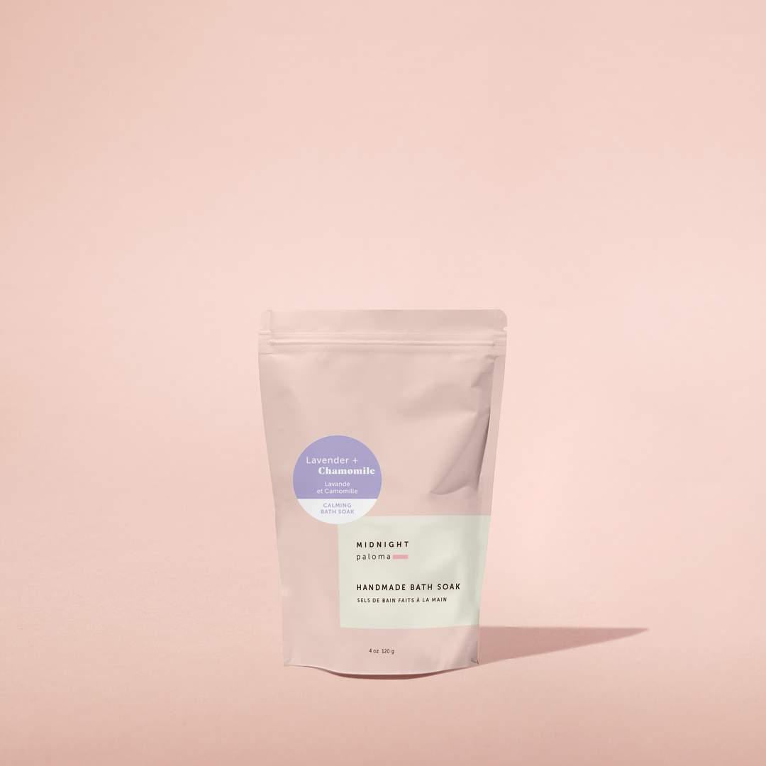 NEW 2025 FORMAT Lavender + Chamomile Calming Bath Soak