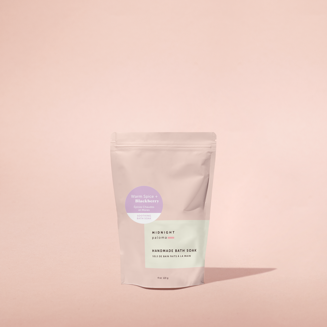 NEW 2025 FORMAT Warm Spice + Blackberry Bath Soak