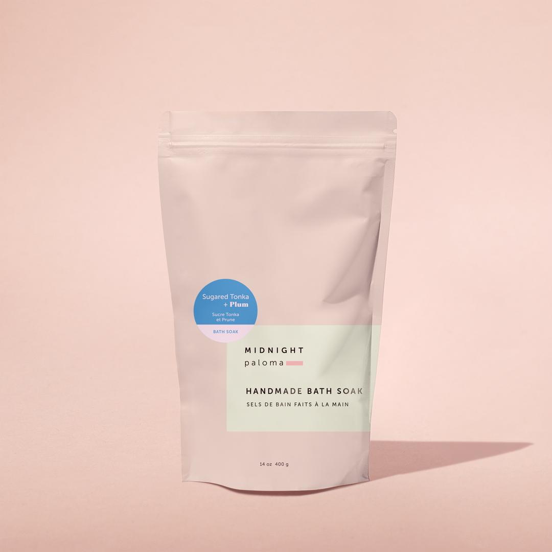 NEW 2025 FORMAT Sugared Tonka + Plum Bath Soak