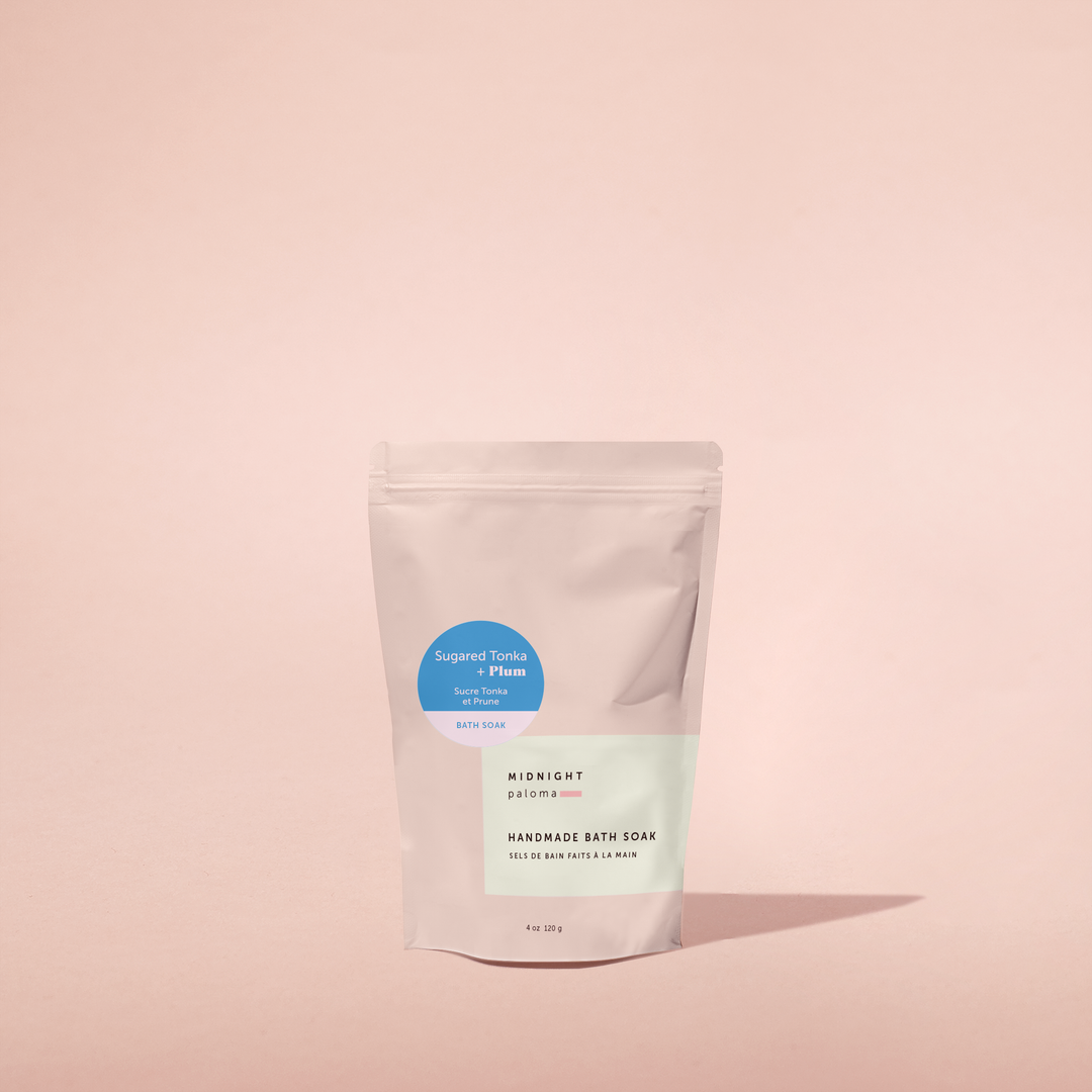 NEW 2025 FORMAT Sugared Tonka + Plum Bath Soak